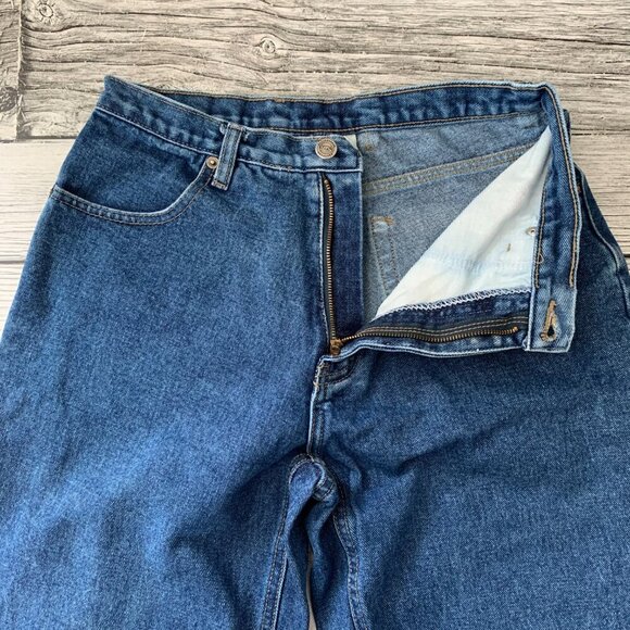 Vintage Northern Reflections High Rise Tapered Embroidered Ankle Mom Jeans - Picture 4 of 16